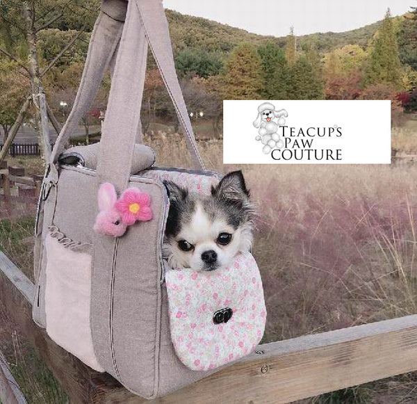 Floral Designer Dog Carrier – Furbabeez