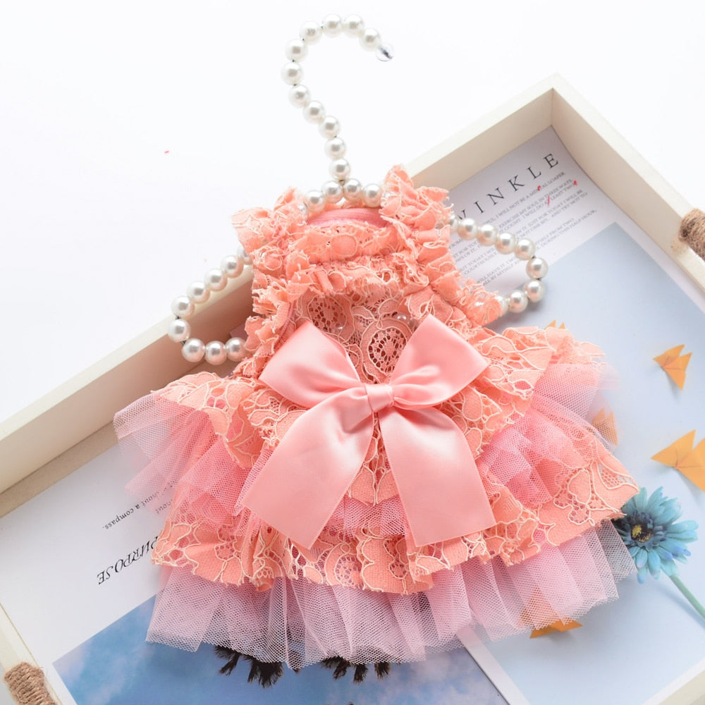 Lace Frill Dress for Small Dogs
