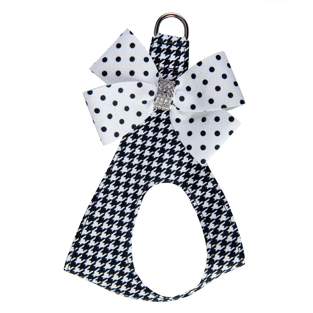 Houndstooth Polka Dot Nouveau Bow Step In
