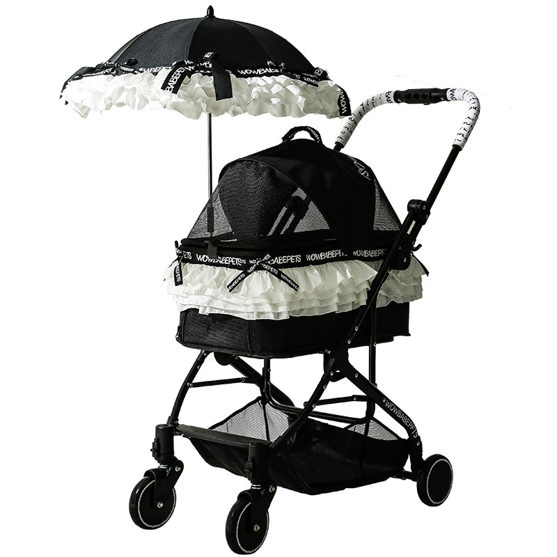 Teacup's Parasol Stroller Accessories for Black and White Stroller