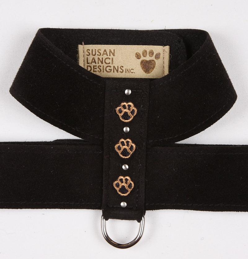 Embroidered Paws with Studs Tinkie Harness