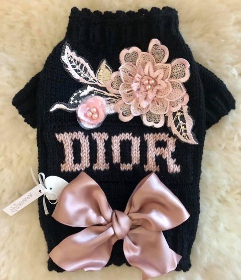 Dior and Ribbon Sweater