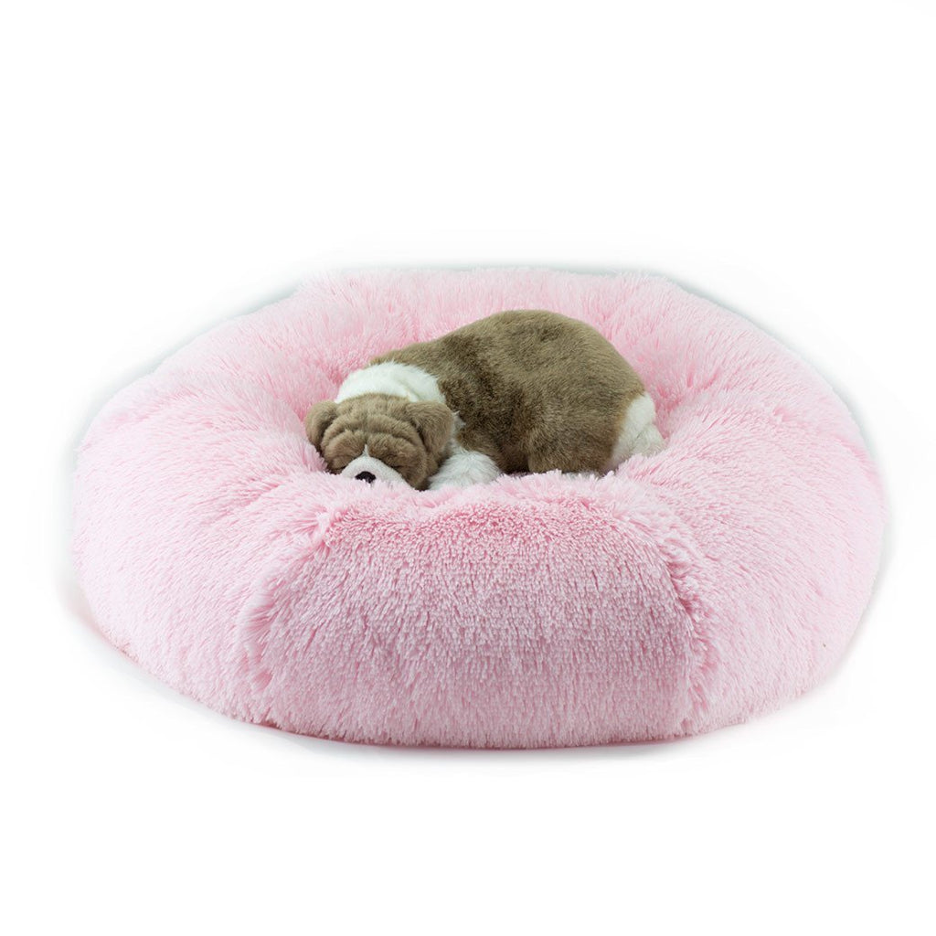 Puppy Pink Shag Bed