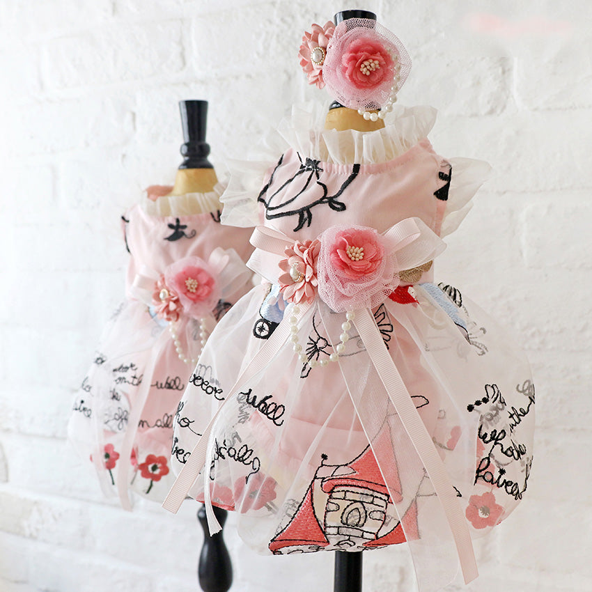Paris Rose Couture Dress