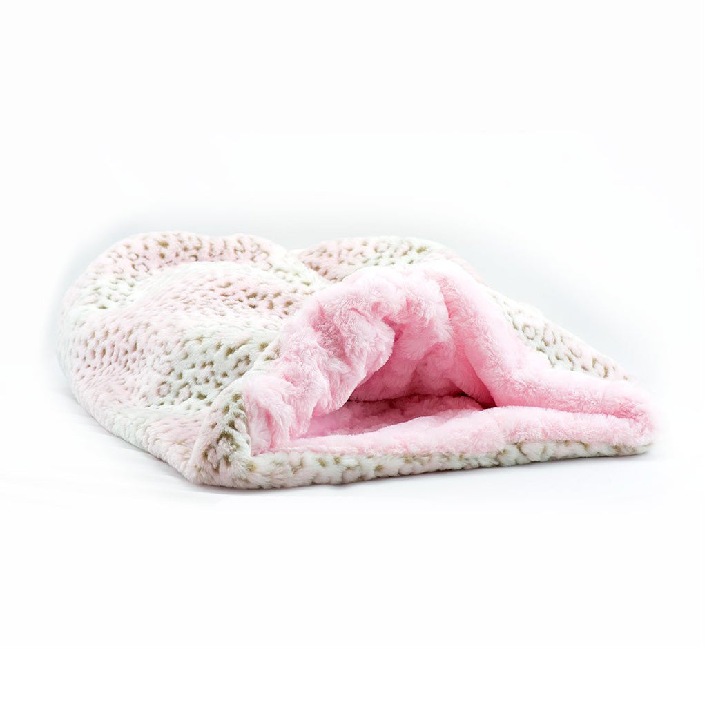 Pink Lynx with Puppy Pink Curley Sue Cuddle Cup