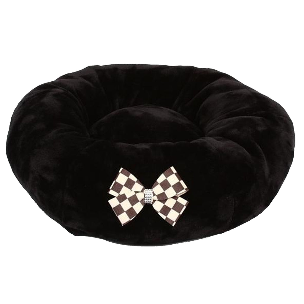 Black Spa Bed with Windsor Bow