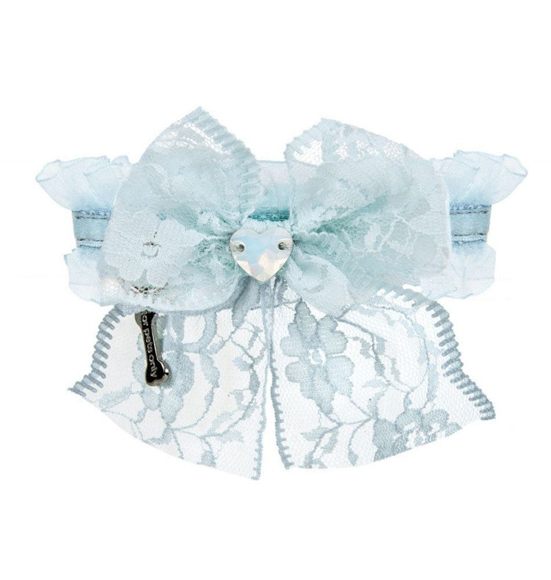 Romantic Bow Collar | Teacup's Paw Couture