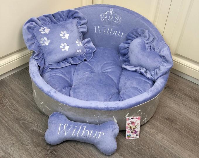 Personalized Luxury Dog Bed