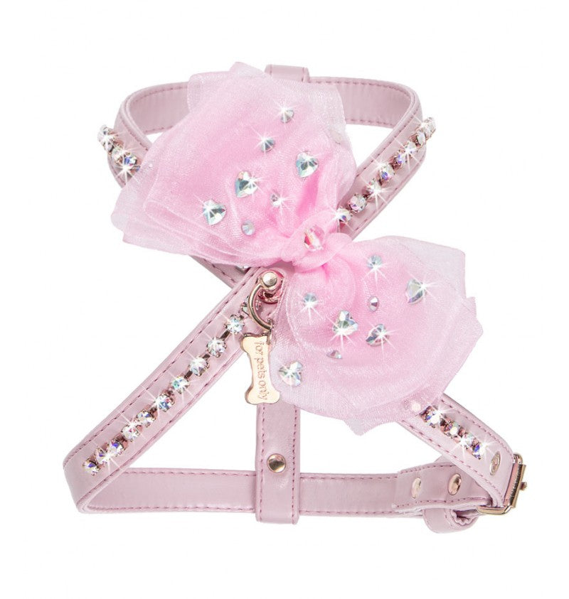 Ribbon Harness Cotton Candy Pink
